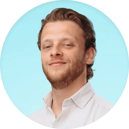 Foto van Daan Verwaaijen, die de expert representeert om vragen mee te bespreken.